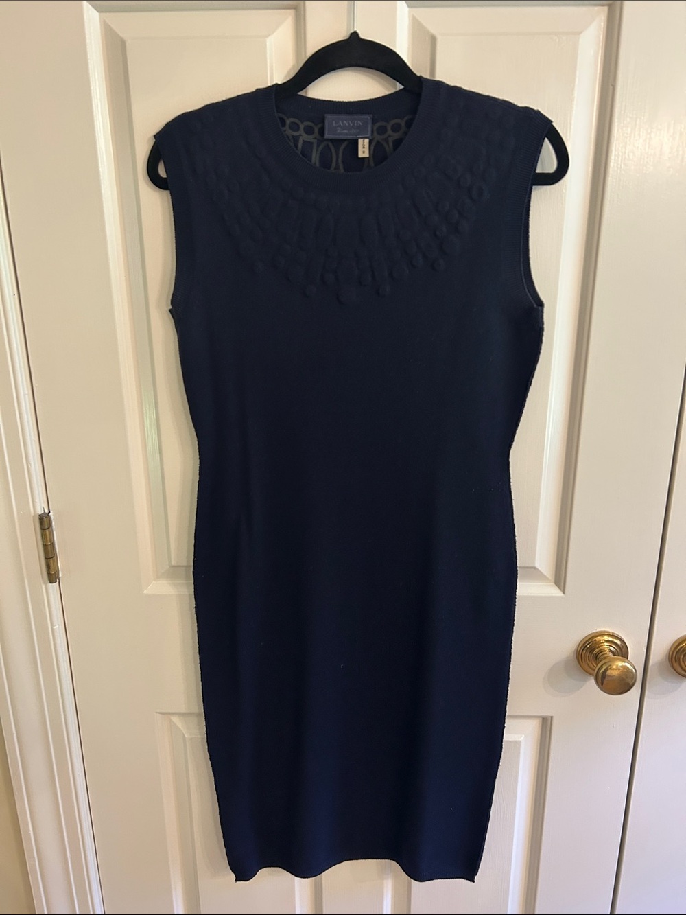 Lanvin Knit Sweater Dress